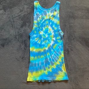 Womens Tie Dye Tank